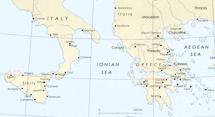 Map of the Ancient World